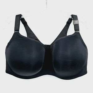 Torrid Curve Ligeramente Forrado Cobertura Completa Balconette 42F Negro Espalda Alisador Nuevo - Imagen 1 de 14