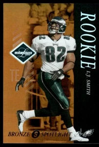 2003 Leaf Limited Bronze Spotlight L.J. Smith 072/150 Philadelphia Eagles #115 - Picture 1 of 2
