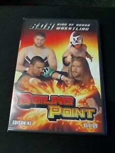 ROH Boiling Point DVD 2009 Ring Of Honor Tyler Black El Generico Kevin Steen