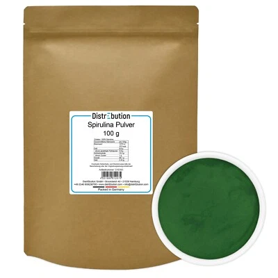 Spirulina Pulver 100g-25kg Superfood Algen, Veganes Lebensmittel, Natürlich - Bild 1 von 4