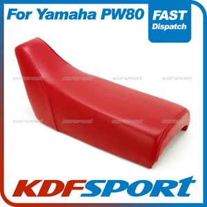 KDF Red Colour Single Seat Assy For Yamaha Pw80 Peewee 80 (1983-1999) - Bild 1 von 4