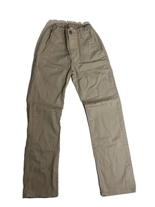 Boys Chaps 8 Regular Dress Khaki Pants Adjustable Waist - Picture 1 of 5
