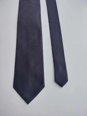 CRAVATTA CANDA C&A SETA SOIE REINE SEIDE KRAWATTE GRIGIO CORBATA UOMO - Imagen 1 de 4