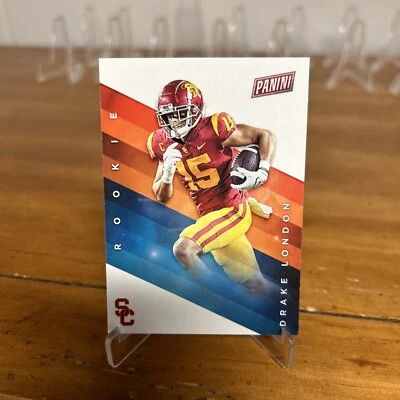 Drake London 2022 Father's Day Rookie #RC13 USC Trojans / Atlanta Falcons  - Image 1 of 2