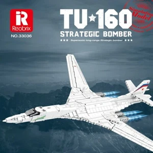 1598pcs Tupolev TU-160 Bomber Aircraft building blocks set - Picture 1 of 8