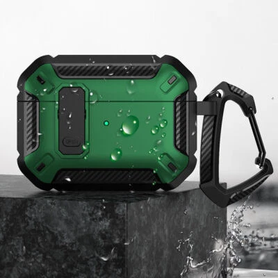 Coque de protection pour Apple Airpods 1 2 3 Pro, résistante aux chocs, robuste. - Photo 1/4