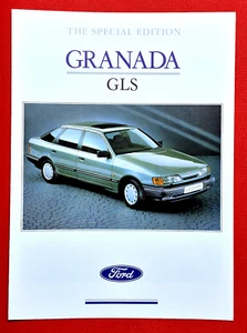 Ford Granada 2.9i GLS 1989 folleto de ventas (edición especial) ¡Como nuevo! - Imagen 1 de 3