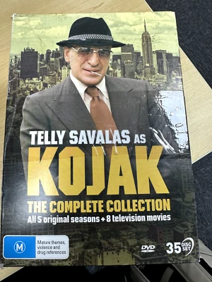 KOJAK THE COMPLETE COLLECTION Open Box New (NTSC Region 4 Australia) - Image 1 of 3