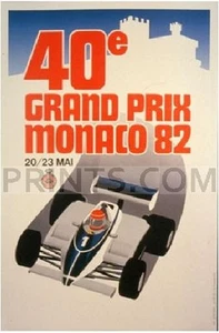 Geo Ham Monaco Grand Prix 1982 Open Edition - Bild 1 von 1