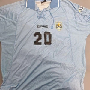 Recoba #20 XL URUGUAY HOME 2002 03 Jersey Camiseta  Futbol L-Sport - Picture 1 of 24
