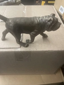 Cane Mastino Napoletano - statuetta realistica in bronzo - Foto 1 di 24