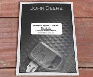 John Deere 2.4L & 3.0L Diesel Engine Component Technical Service Manual - CTM301 - Picture 1 of 4