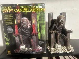 Extremely Rare Tales From The Crypt Cryptkeeper Candelabrum With Box! - Imagen 1 de 9