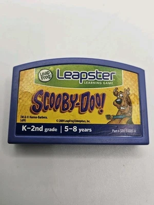 LeapFrog Leapster Learning Game Cartridge: SCOOBY-DOO! K-2nd Grade 5-8 Yrs  - Image 1 of 2