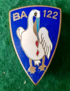 French Army Aviation Badge - Air Base 122 Chartres-Champhol AREMAIL PARIS - Picture 1 of 2