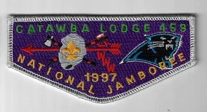 Catawba Lodge 459 1997 National Jamboree Flap SMY Bdr Mecklenburg County, NC - Picture 1 of 1
