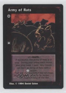 1994 Vampire: The Eternal Struggle - Jyhad 1st Edition Army of Rats 0a2 - Picture 1 of 3