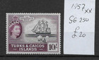 TURKS & CAICOS ISLANDS @ 1957 SG 250  MNH    NICE PRICED @Gb2403