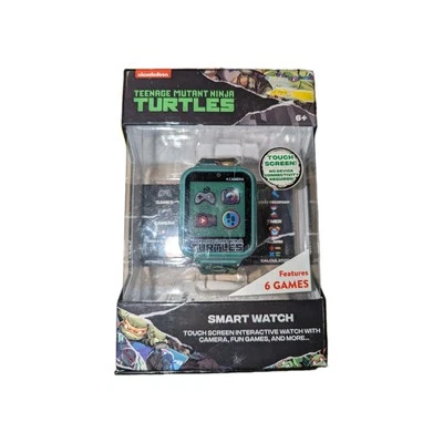 Reloj Nickelodeon Cámara Interactiva Niños Adolescentes Mutantes Tortugas Ninja Foto 1 de 2