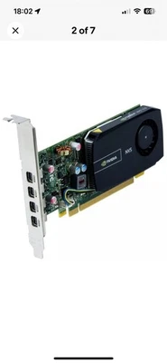 NVIDIA NVS 510 2GB PCI-E PCI Express Quad Monitor DPort Graphics Card HP C2J98AA - Image 1 of 4