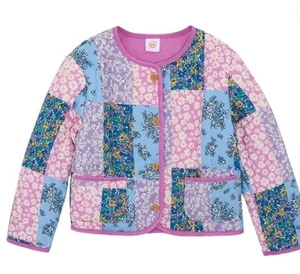 NEW toddler girl's wonder Nation Patchwork Quilted Jacket (5T) - Picture 1 of 2