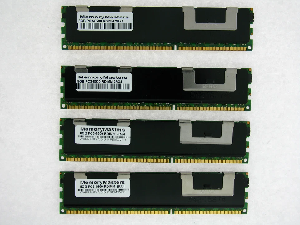 32GB 4X8GB MEMORY FOR HP PROLIANT ML330 G6 ML350 G6 ML370 G6 - Image 1 of 1