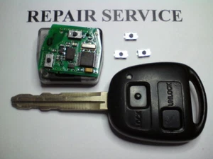 Für Lexus Is GS Rx Ls Sc 2 Knöpfe Schlüsselanhänger Reparatur Service Ausbessern - Picture 1 of 1