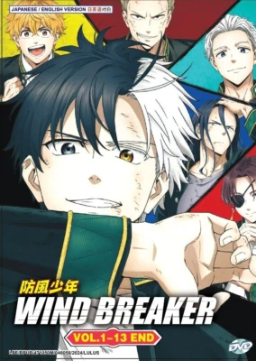 DVD WIND BREAKER Vol.1-13 END English Dubbed All Region FREESHIP - Image 1 of 4