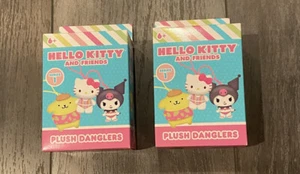 Lot Of 2 Hello Kitty and Friends Plush Danglers. Sealed Blind Box Sanrio - Picture 1 of 6