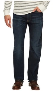 NUEVO HOMBRE LUCKY BRAND 363 STRAIGHT STRETCH BLUE JEANS 30 x 32 - Imagen 1 de 5
