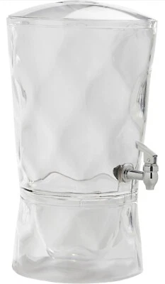 Dispensador de bebidas esculpidas CreativeWare, 3 galones, transparente Foto 1 de 4