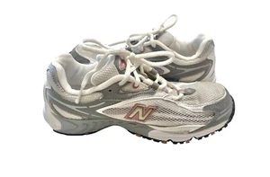 New Balance 717 Laufschuhe weiß grau pink Low-Top Spitze Damengröße 8 - Bild 1 von 9