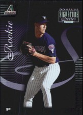 2001 Donruss Signature Proofs Diamondbacks Baseball Card #215 Bret Prinz /25