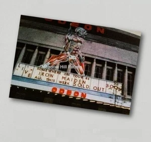 Fridge magnet Somewhere on tour 1986 - Hammersmith Odeon Somewhere in Time - Picture 1 of 1