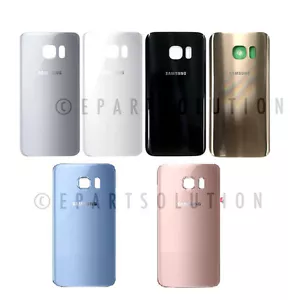 Back Glass Cover Battery Door Housing For Samsung Galaxy S7 Edge G935 USA - Picture 1 of 7