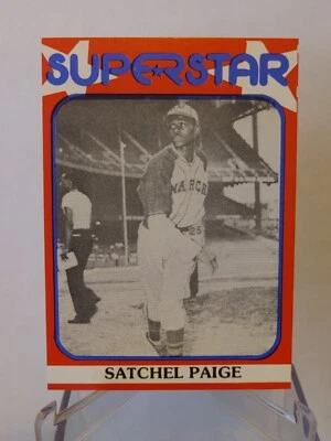 Satchel Paige 1982 TCMA Superstar #78 - Cleveland Indians - Kansas City Monarchs - Image 1 of 2