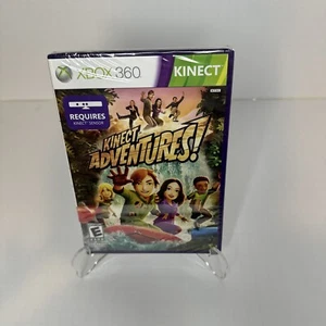 NEW and SEALED KINECT ADVENTURES KINECT Microsoft XBOX 360 (2011) Xbox Vintage - Picture 1 of 6