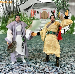Figura de acción Liu Bei Zhuge Liang Romance de los Tres Reinos 1/12 modelo juguete - Imagen 1 de 17