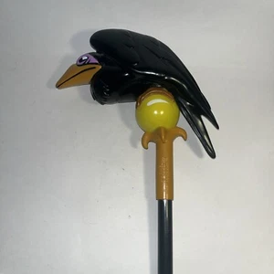 MALEFICENT Staff Raven DIABLO EVIL QUEEN Halloween SCEPTOR COSTUME PROP Disguise - Picture 1 of 7