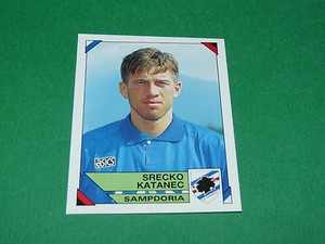 301 SRECKO KATANEC SAMPDORIA PANINI FOOTBALL FOOTBALLERS 1993-1994 FOOTBALL ITALY