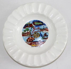 Vintage South Carolina Travel Souvenir Ashtray - Picture 1 of 3