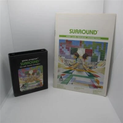 SURROUND FOR ATARI 2600, OG 1977 W/ MANUAL TESTED MUST @@!! - Image 1 of 3