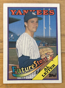1988 Topps Al Leiter (Error) Rookie Card (RC) #18 Yankees VG O/C & Corner Dings