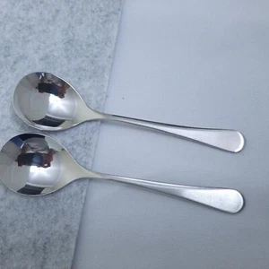 WMF Curvus Cromargan 2 Zuckerlöffel Eislöffel 13,2 cm Unbenutzt neuwertig - Bild 1 von 4