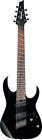 IBANEZ RGMS7-BK Iron Label 7 String Electric Guitar, Bl