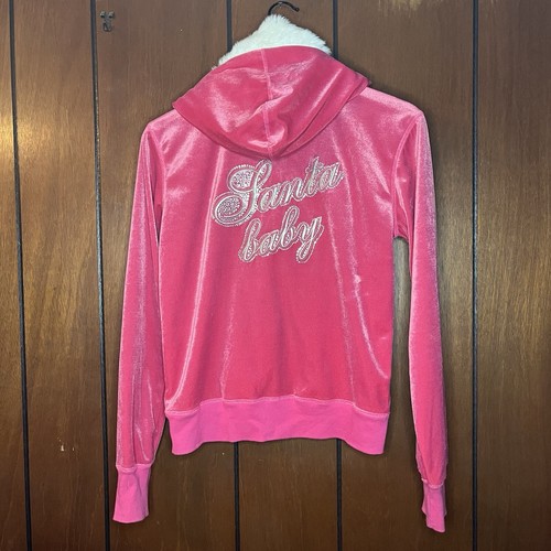 UNDERCOVER Giacca Victoria's Secret Pretty Little Things Babbo Natale bambino con zip (grande) pelliccia sintetica