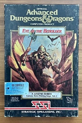 Advanced Dungeons & Dragons Eye of the Beholder IBM PC  3.5" Disk Vintage - Image 1 of 3
