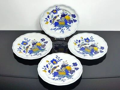 SPODE BLUE BIRD (S3274) DINNER PLATES – ENGLAND – SET OF 4 - Image 1 of 3