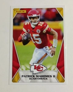 Patrick Mahomes II Kansas City Chiefs Panini NFL Sticker Card Collection 1 2020 - Picture 1 of 7
