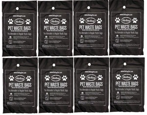 BioBag Premium Pet Waste Bags, Standard Size, 400 Count (8x50) Free USA Shipping - Picture 1 of 1